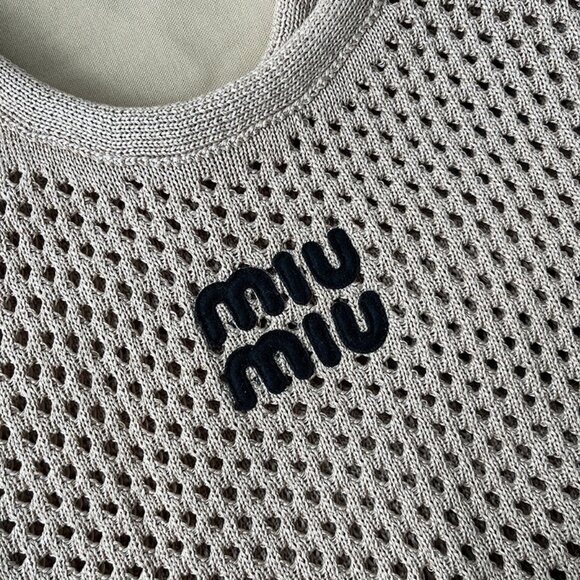 Miu Miu Shopping Bag Tote - Picture 3 of 5